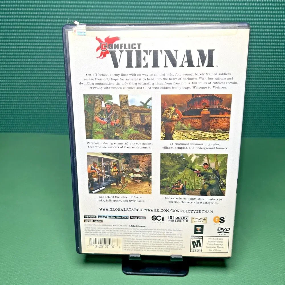 Conflict Vietnam PlayStation 2 PS2 Video Game